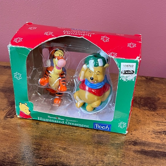 1998 Disney Tigger Pooh Illuminated Christmas Ornament - Picture 1 of 6